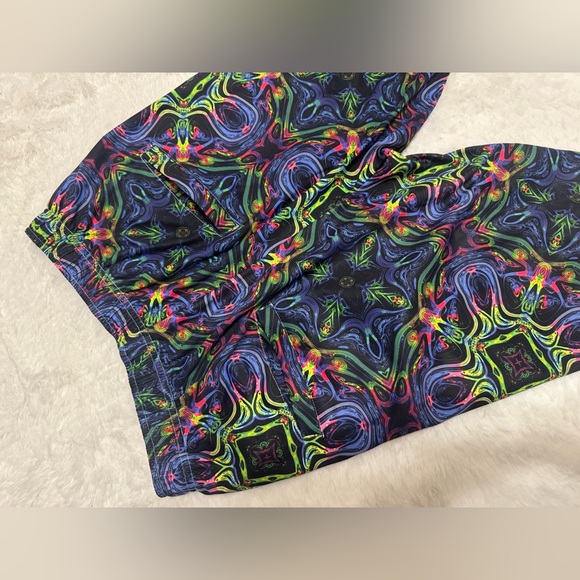 New large jogger pants boho psychedelic festival rave Tye dye hippie iheartraves - Picture 6 of 6